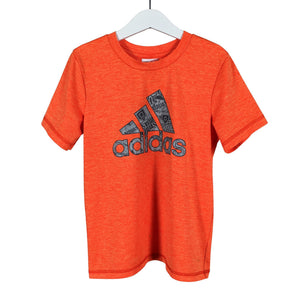Unisex Adidas - Spordisärk, lühikesed käised, suurus 128 - 134 - Oranž (1)