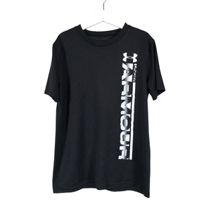 Unisex Under Armour - Spordisärk, lühikesed käised, suurus 140 - 146 - Must (1)