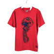 Unisex Under Armour - Spordisärk, lühikesed käised, suurus 140 - 146 - Punane ()