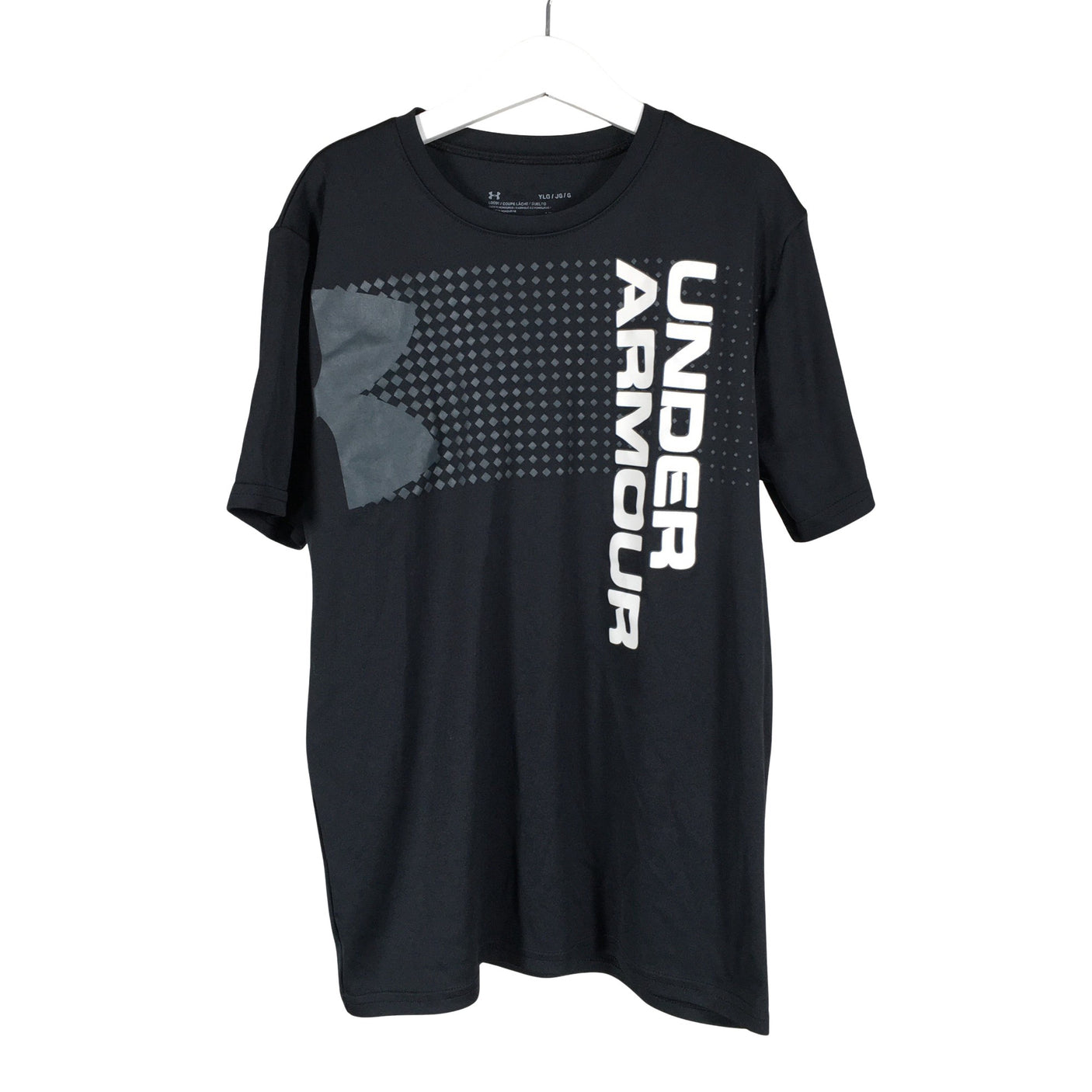 Unisex Under Armour - Spordisärk, lühikesed käised, suurus 140 - 146 - Must (1)