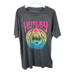 Unisex Hurley - Spordisärk, lühikesed käised, suurus 140 - 146 - Hall (1)