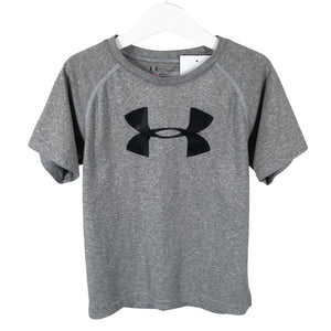 Unisex Under Armour - Spordisärk, lühikesed käised, suurus 110 - 116 - Hall (1)
