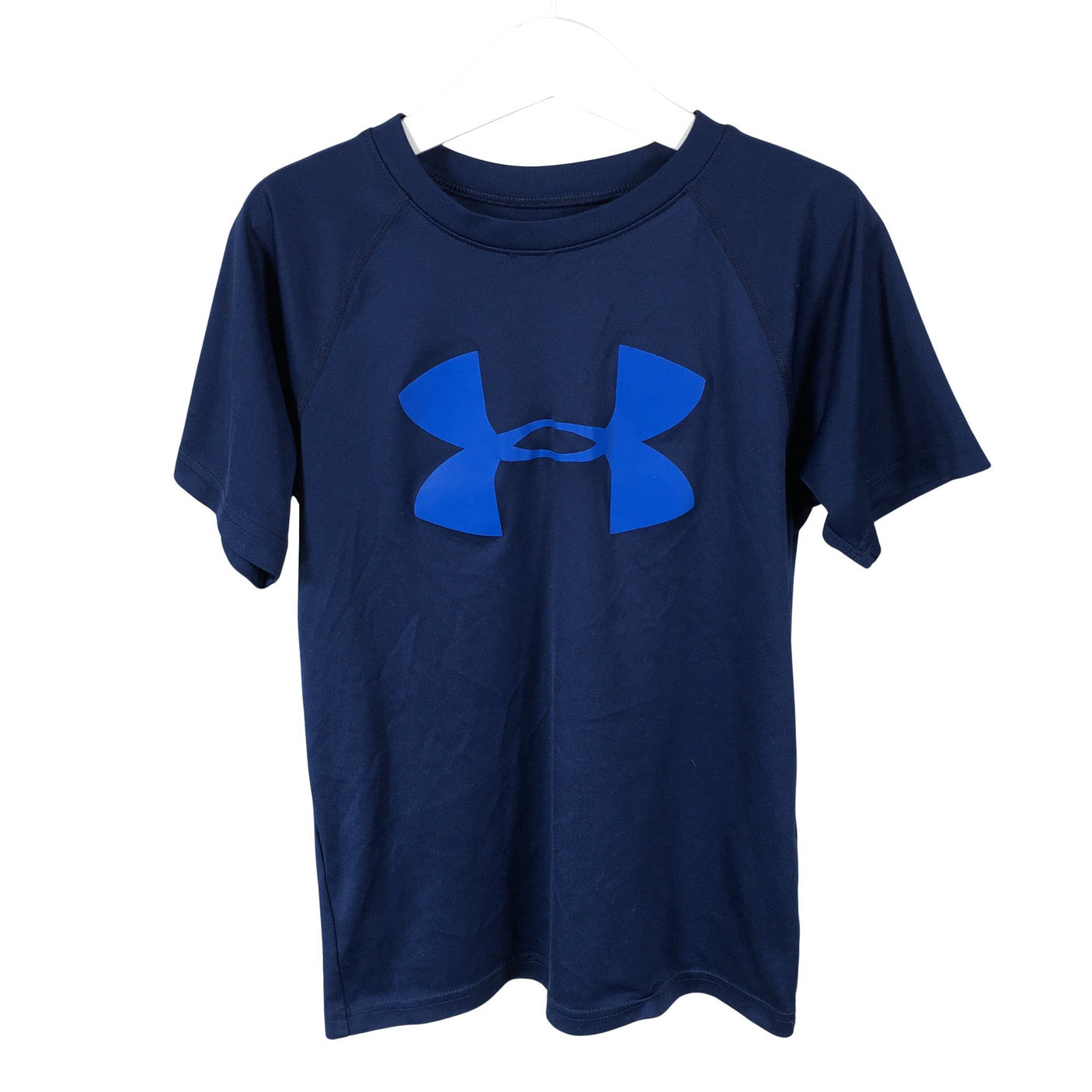 Unisex Under Armour - Spordisärk, lühikesed käised, suurus 128 - 134 - Sinine (1)