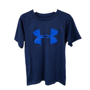 Unisex Under Armour - Spordisärk, lühikesed käised, suurus 128 - 134 - Sinine (1)