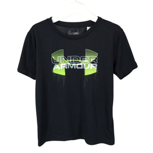 Unisex Under Armour - Spordisärk, lühikesed käised, suurus 128 - 134 - Must (1)
