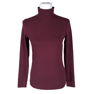 Unisex Esprit - Trikotaažist pluus, suurus 38 - Veinipunane (1)