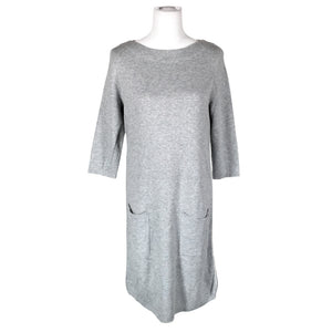 Unisex s.Oliver - Kootud kleit, suurus 38 - Hall (1)