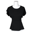 Unisex Quiz - Lühikeste käistega pluus, suurus 38 - Must ()