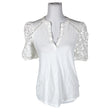 Unisex Love&Roses - T-särk, suurus 38 - Valge ()