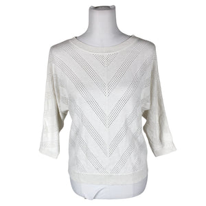 Unisex Cut & Pret - Kampsun, suurus 38 - Valge (1)
