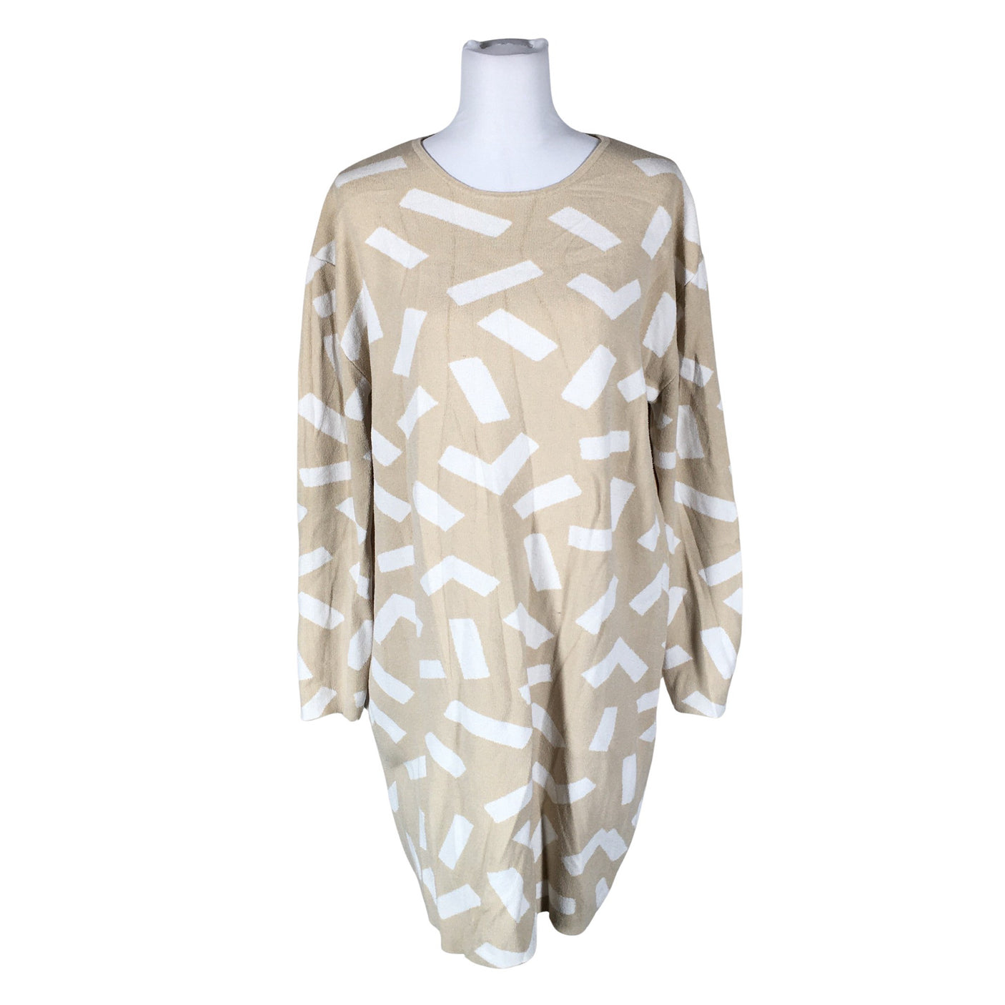 Unisex Nanso - Kootud kleit, suurus 40 - Beige (1)