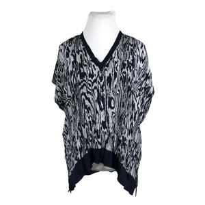 Unisex Wera Stockholm - Lühikeste käistega pluus, suurus 44 - Sinine (1)