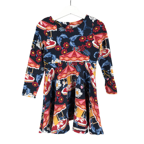 Unisex Polarn O. Pyret - Trikotaažist kleit, suurus 98 - 104 - Sinine ()