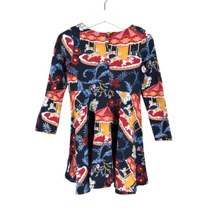 Unisex Polarn O. Pyret - Trikotaažist kleit, suurus 98 - 104 - Sinine (2)