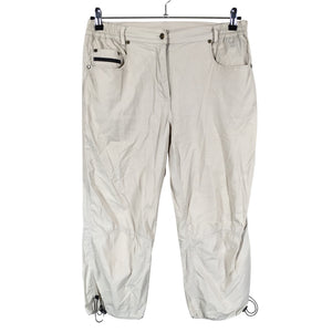 Unisex Jap sports - Mittevenivad poolpikad püksid, suurus 40 - Beige (1)