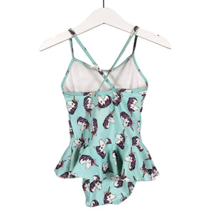 Unisex Lindex - Ujumistrikoo, suurus 98 - 104 - Türkiis (2)