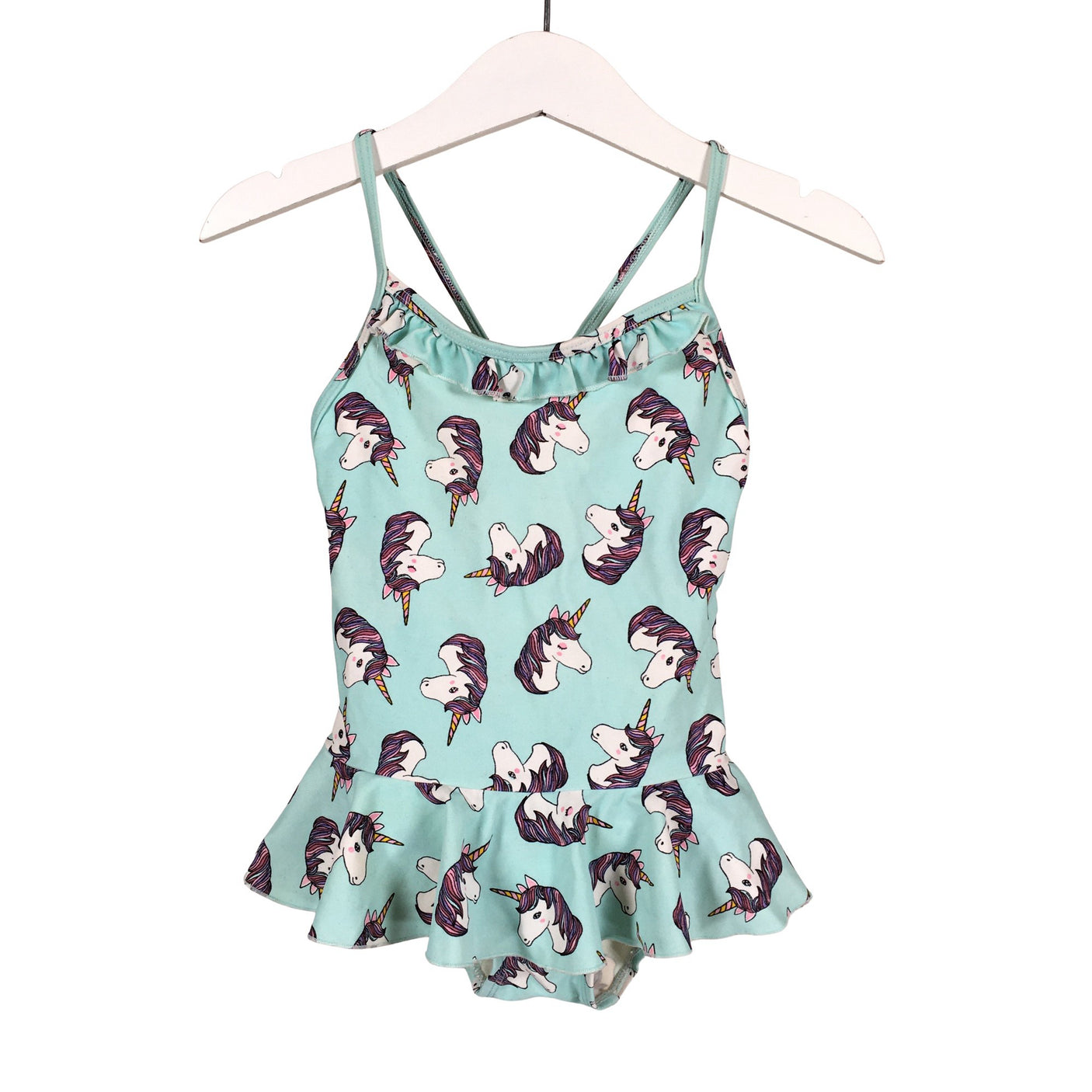Unisex Lindex - Ujumistrikoo, suurus 98 - 104 - Türkiis (1)