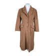 Unisex Klementi - Villane mantel, suurus 44 - Pruun ()