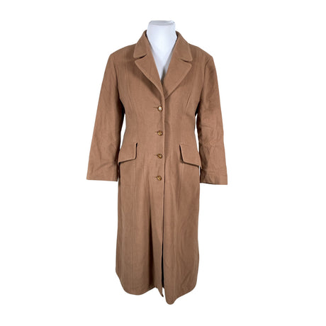 Unisex Klementi - Villane mantel, suurus 44 - Pruun ()