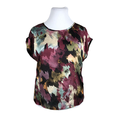 Unisex Alice Bizous - Lühikeste käistega pluus, suurus 42 - Veinipunane ()