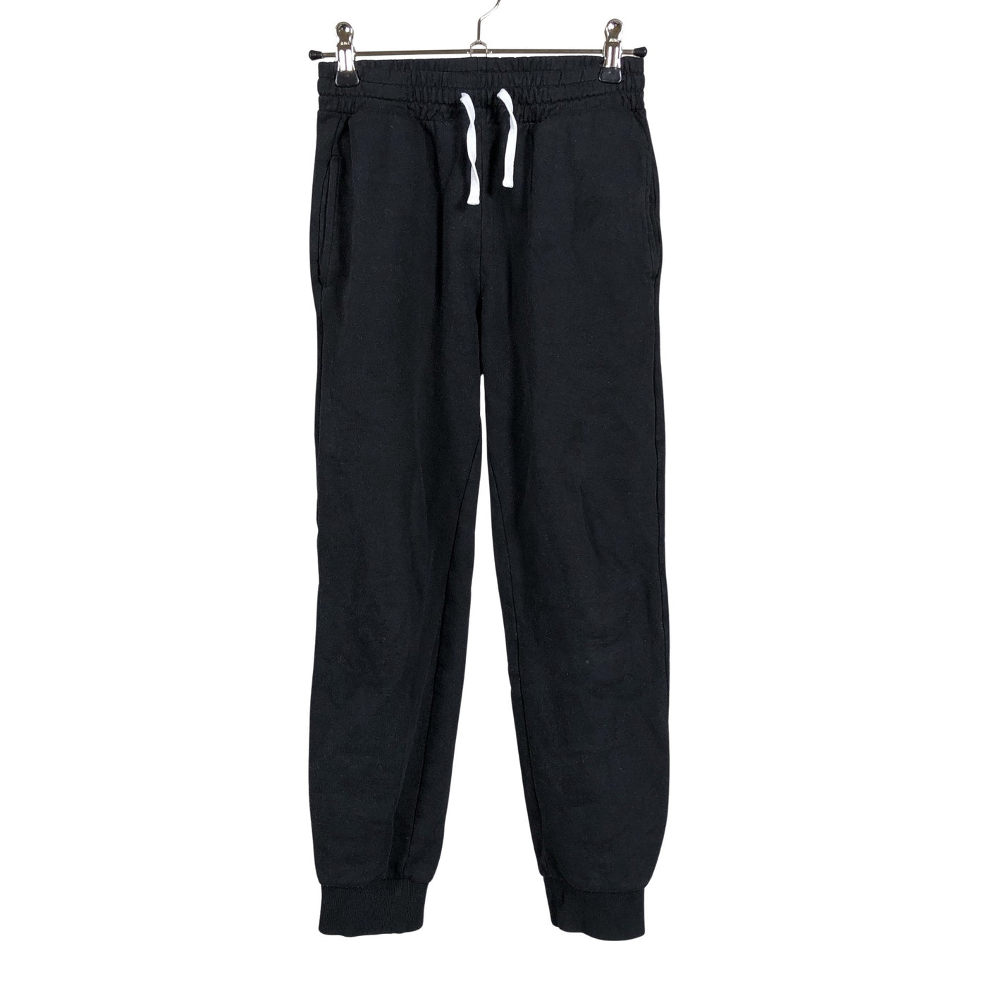 Unisex Lindex - Dressikangast püksid, suurus 134 - 140 - Must (1)