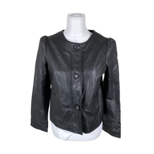 Unisex Saki - Nahktagi, suurus 36 - Must (1)