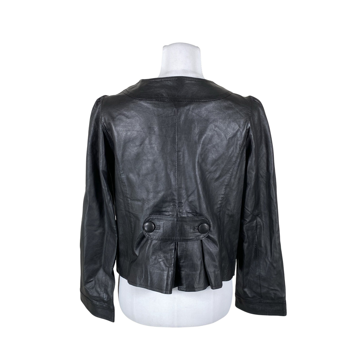 Unisex Saki - Nahktagi, suurus 36 - Must (2)