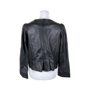 Unisex Saki - Nahktagi, suurus 36 - Must (2)