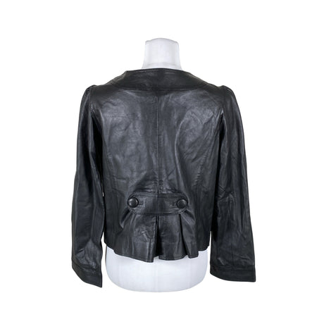 Unisex Saki - Nahktagi, suurus 36 - Must (2)