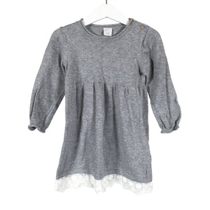 Unisex Lindex - Kootud kleit, suurus 86 - 92 - Hall (1)