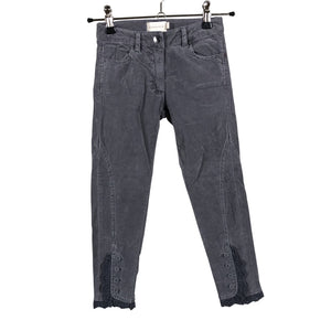 Unisex Creamie - Sametpüksid, suurus 104 - 110 - Hall (1)
