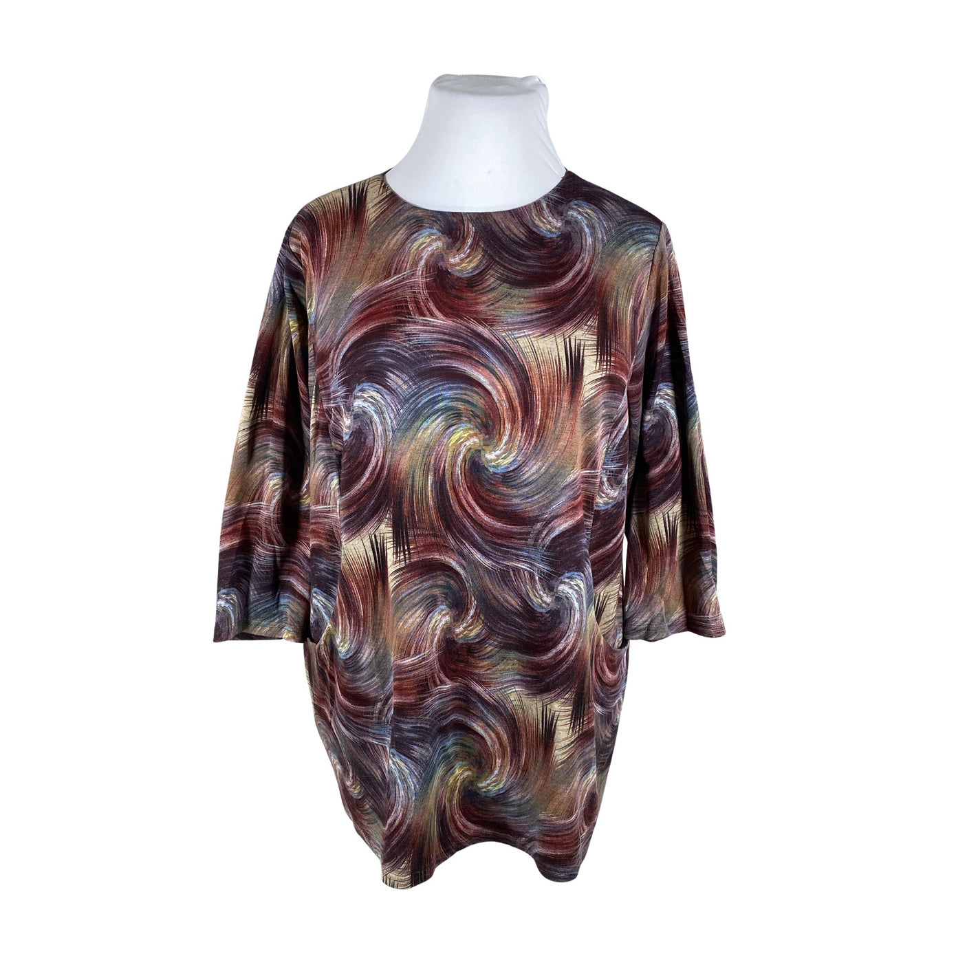 Unisex Hansmark - Trikotaažist tuunika, suurus 50 - Veinipunane (1)