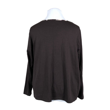 Unisex Gerry Weber - Pluus, suurus 48 - Pruun (2)