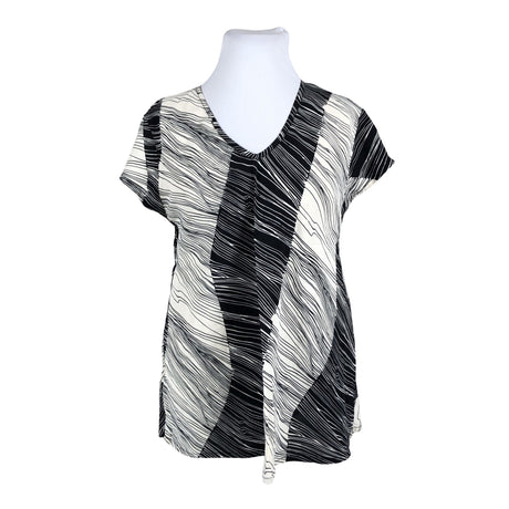 Unisex The Masai - Lühikeste käistega pluus, suurus 46 - Must ()