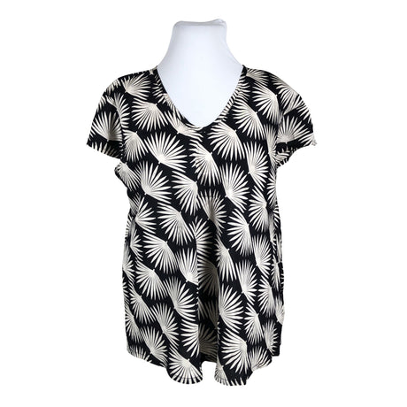 Unisex The Masai - Lühikeste käistega pluus, suurus 46 - Must ()
