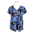Unisex The Masai - Lühikeste käistega pluus, suurus 46 - Sinine ()