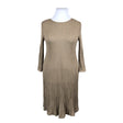 Unisex Norrison - Kootud kleit, suurus 42 - Beige ()