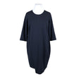 Unisex Vaide - Trikotaažist kleit, suurus 44 - Sinine ()
