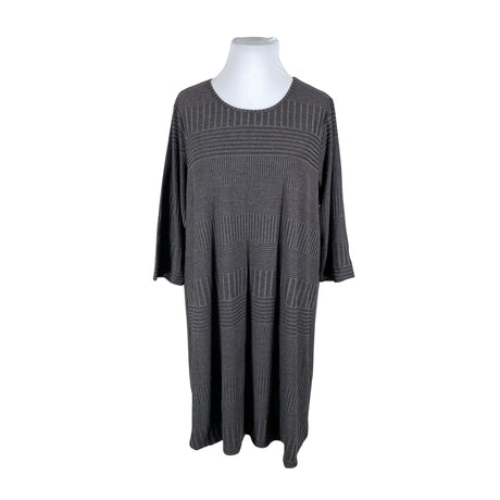 Unisex Zizzi - Trikotaažist kleit, suurus 50 - Pruun ()