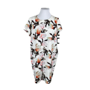 Unisex Hansmark - Trikotaažist kleit, suurus 52 - Valge (1)