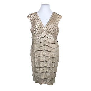 Unisex Adrianna Papell - Pidulik kleit, suurus 46 - Beige (1)