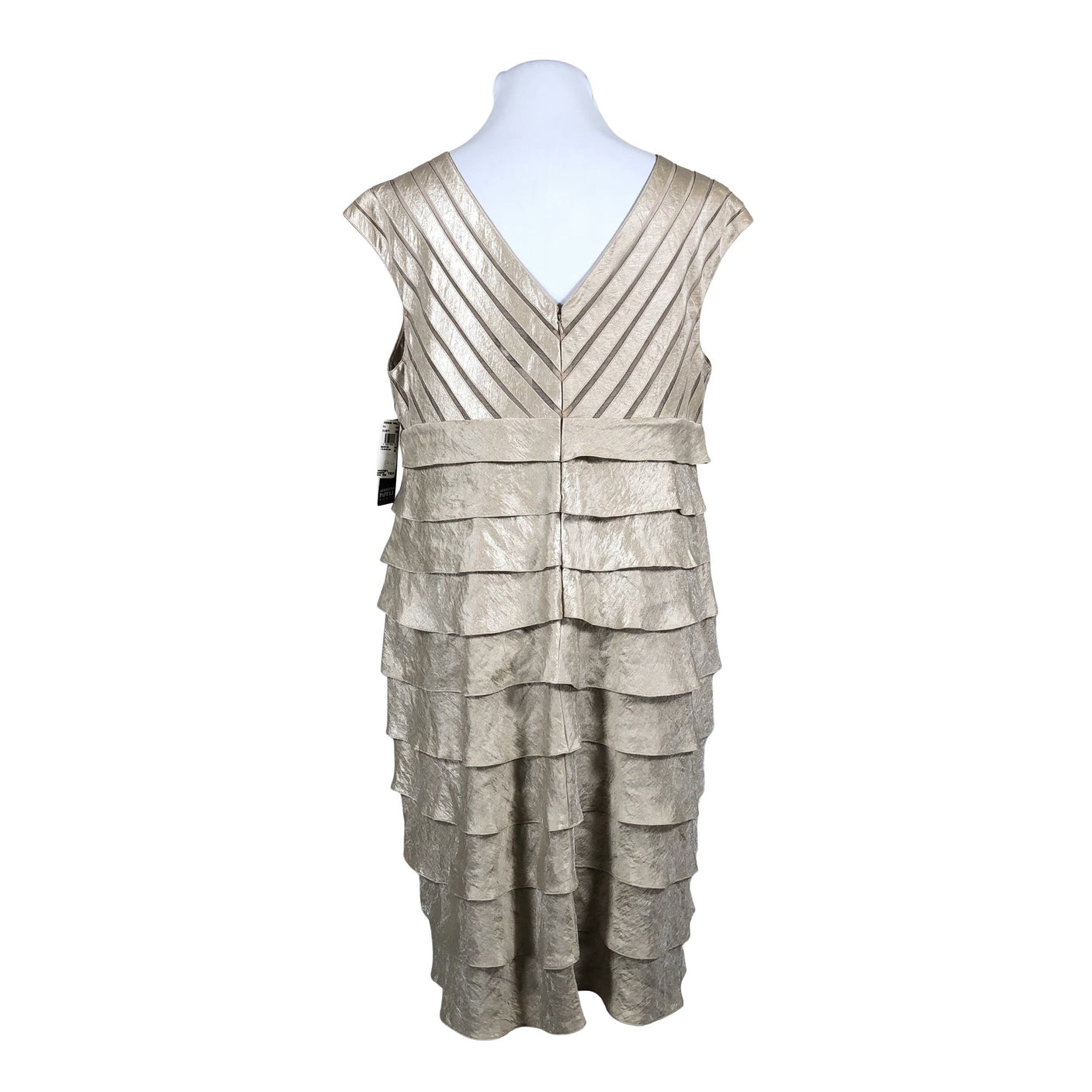 Unisex Adrianna Papell - Pidulik kleit, suurus 46 - Beige (2)