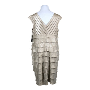 Unisex Adrianna Papell - Pidulik kleit, suurus 46 - Beige (2)