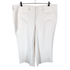 Unisex Lands' End - Viigipüksid, suurus 50 - Looduslik valge (1)