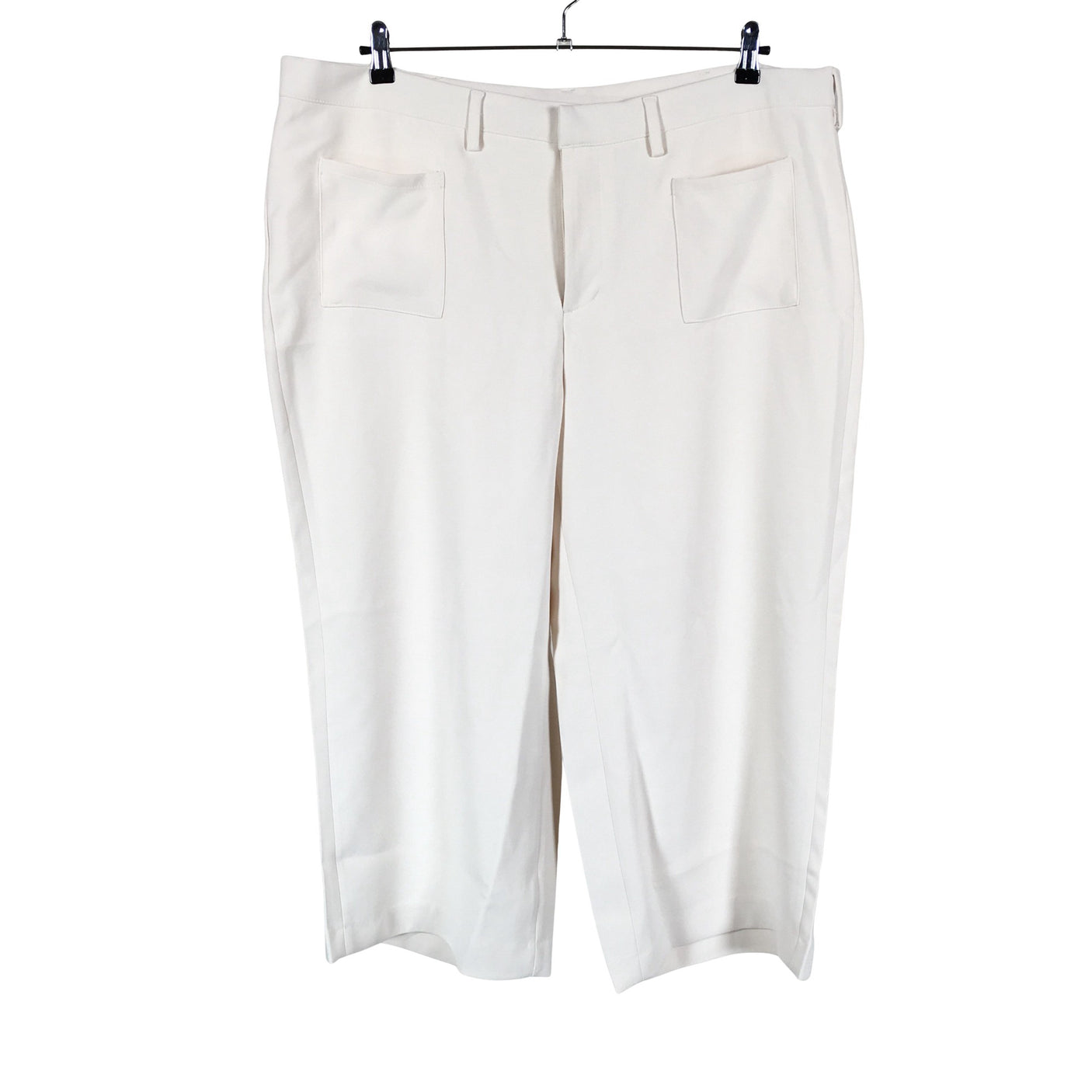 Unisex Lands' End - Viigipüksid, suurus 50 - Looduslik valge (1)