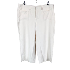 Unisex Lands' End - Viigipüksid, suurus 50 - Looduslik valge (1)