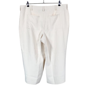 Unisex Lands' End - Viigipüksid, suurus 50 - Looduslik valge (2)