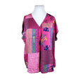 Unisex Samoon - Lühikeste käistega pluus, suurus 46 - Roosa ()