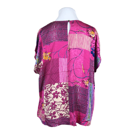 Unisex Samoon - Lühikeste käistega pluus, suurus 46 - Roosa (2)