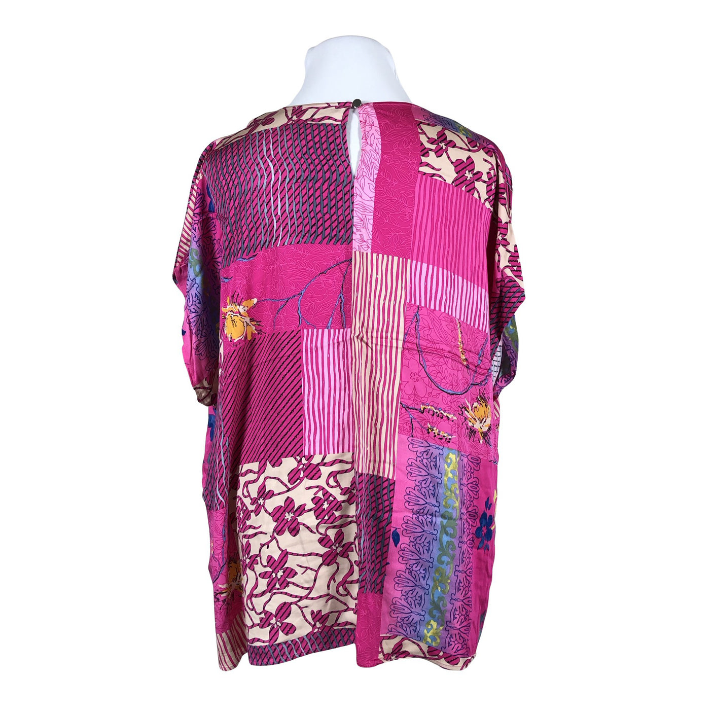 Unisex Samoon - Lühikeste käistega pluus, suurus 50 - Roosa (2)